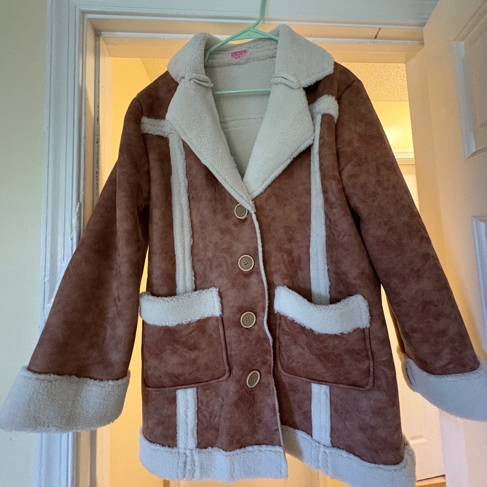 Pink Lilly fleece lining coat